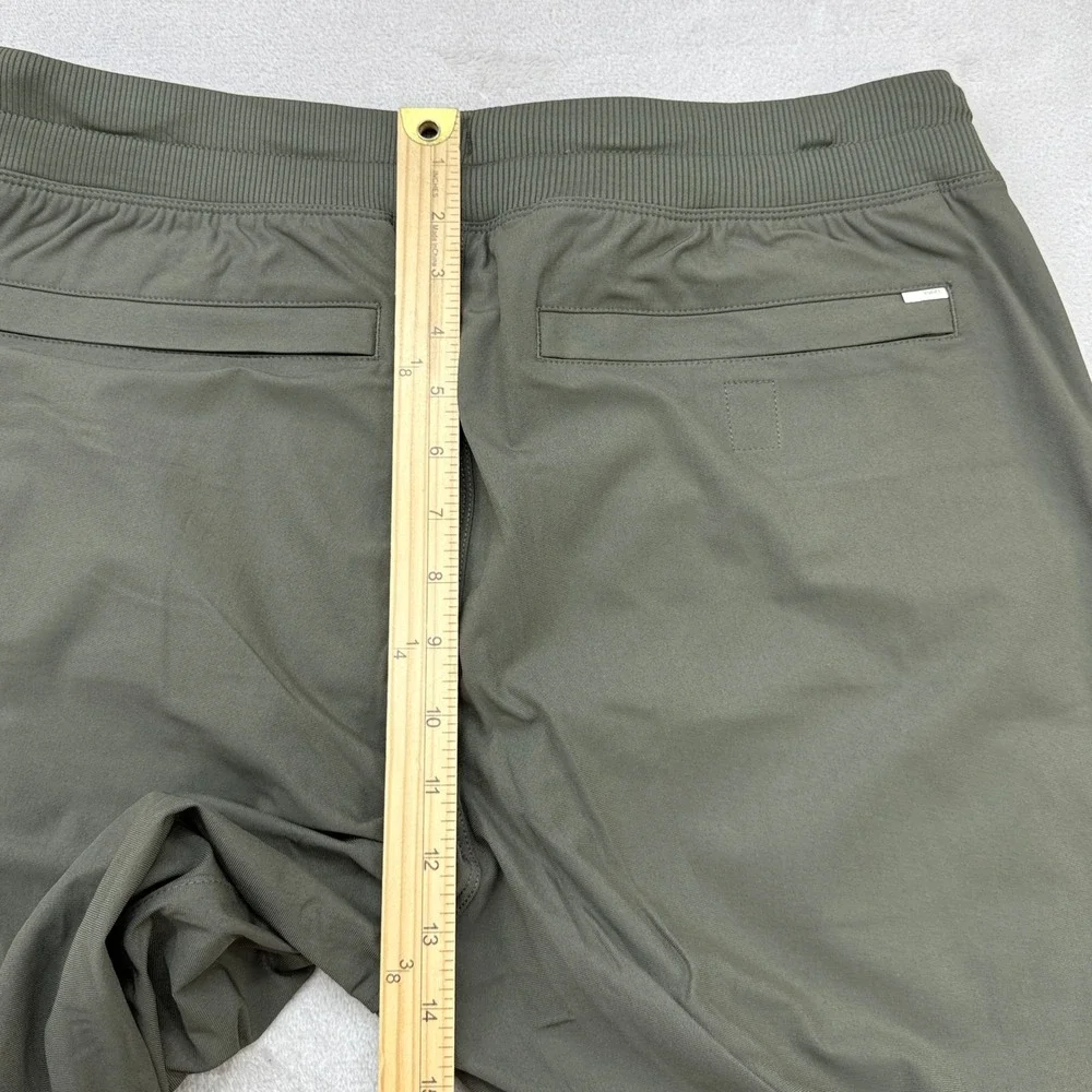 Vuori Meta Joggers Mens XL Olive Green Performance Activewear Pants V436 Casual